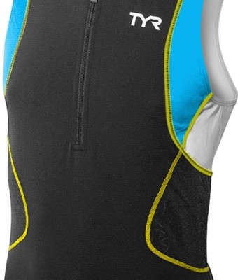 competitor singlet sort-lys blå competitor singlet sort-lys blå